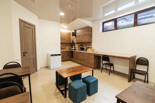 Hotel Boutique George 주방 또는 간이 주방