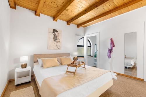 Postel nebo postele na pokoji v ubytování Villa Natura Vita