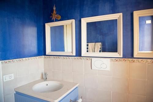 Koupelna v ubytování Villa Capalbio
