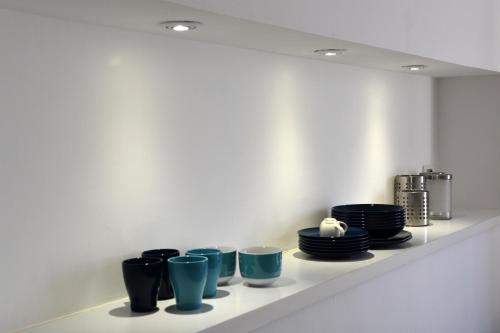 Utensilios para hacer té y café en inStile aparthotel