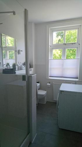 Koupelna v ubytování Ferienwohnung Hof Vogelsang