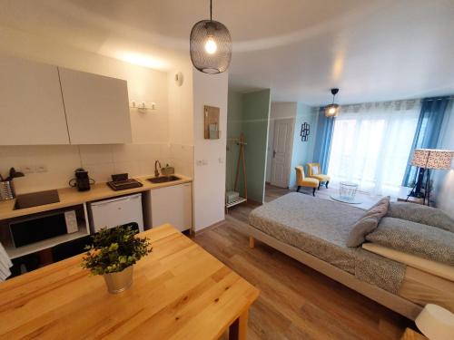 Zdjęcie z galerii obiektu Studio fonctionnel au calme avec garage individuel et balcon w mieście Lyon