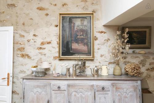 A bathroom at BedandBeige, La Belle Etape