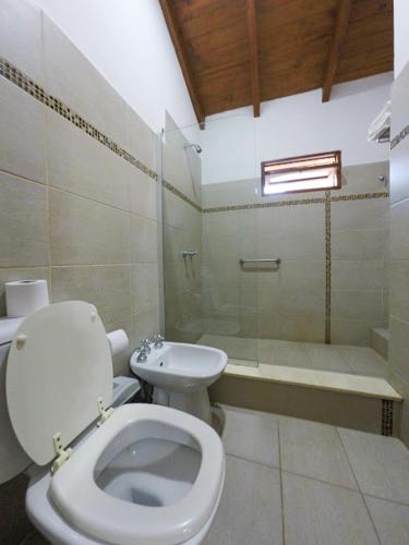 Ένα μπάνιο στο Cabañas El Eden Spa