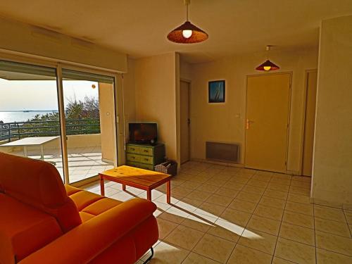 Spacieux 60m² classé 3 étoiles, terrasse vue mer, proche plage - FR-1-472A-136
