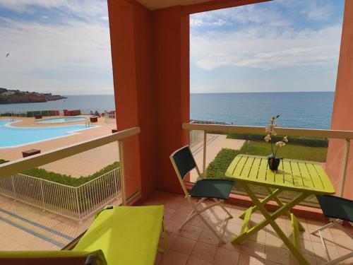 Studio cabine à Sète avec piscine, parking privé et accès plage - FR-1-472A-156