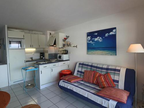 Appartement 2* à Sète, terrasse face plage, 2 chambres, 6 pers - FR-1-472A-173