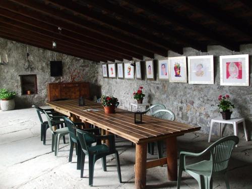 Restaurace v ubytování Casa Visnenza Bed & Breakfast