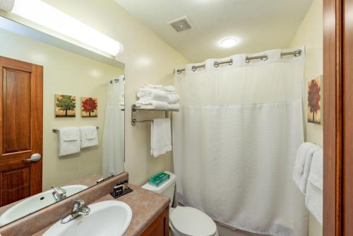 Salle de bains dans l'établissement B203 One Bedroom & Loft Lake View