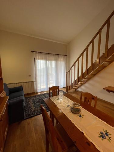 Χώρος καθιστικού στο Residenza Riva Wellness Apartment Spa