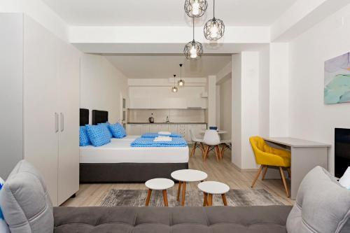 Cama o camas de una habitación en Villa Torres