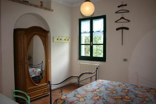 Krevet ili kreveti u jedinici u okviru objekta Villa Cantagallo