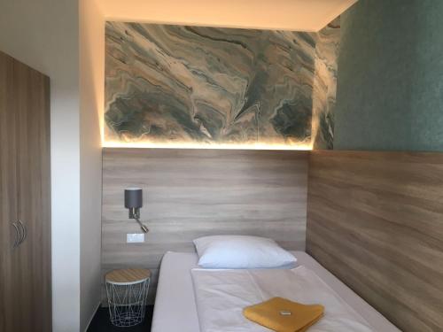 Koupelna v ubytování Hotel Trim