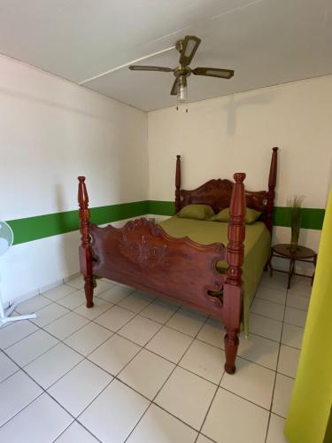 Postel nebo postele na pokoji v ubytování Tranquillité Vert