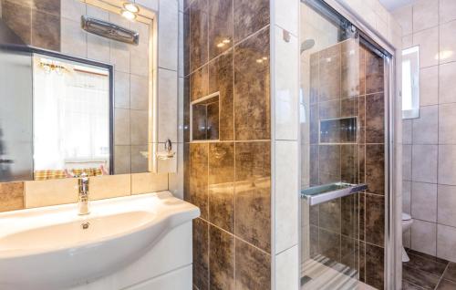 Koupelna v ubytování apartman Danijela