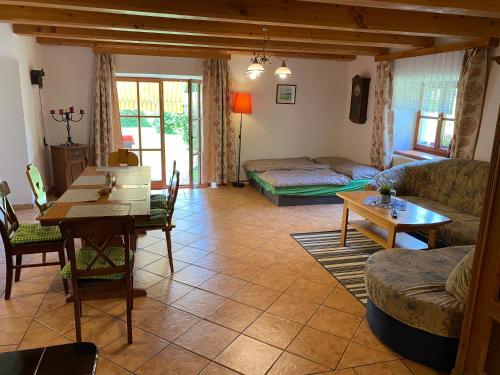 Posedenie v ubytovaní Apartmán u potoka