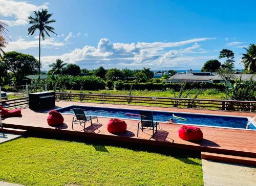 Bassein majutusasutuses Red Hibiscus Villas või selle lähedal