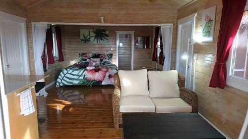 Istumisnurk majutusasutuses Red Hibiscus Villas