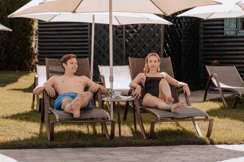 Hostia v ubytovaní Schlössl Hotel Kindl