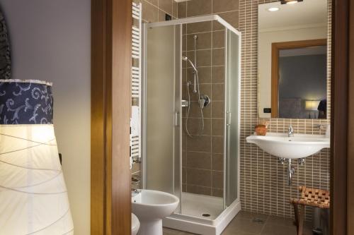 Koupelna v ubytování Hotel Feel Inn Venice Airport