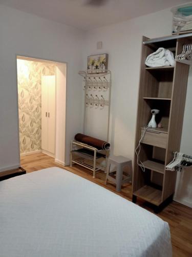 Posteľ alebo postele v izbe v ubytovaní Ángeles home
