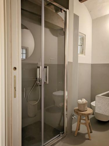 Koupelna v ubytování Casa Primo