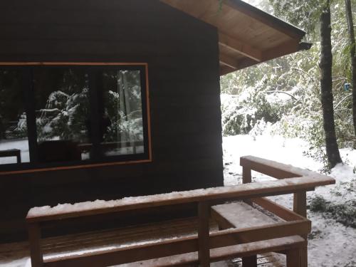Cabaña nueva en Pucón v zimě