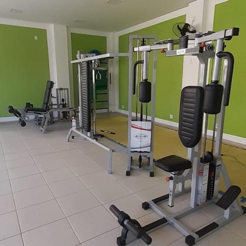 Fitness centrum a/nebo fitness zařízení v ubytování Quartier das águas aldeia