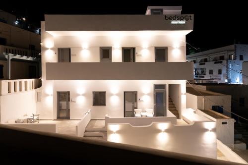Μπαλκόνι ή βεράντα στο Bedspot Apartments Astipalaia