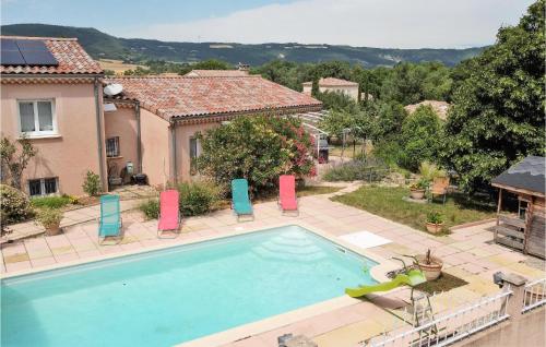 Awesome Home In Marsannes With Outdoor Swimming Pool, Private Swimming Pool And 3 Bedrooms