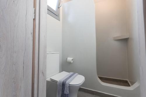 Ένα μπάνιο στο Bedspot Apartments Astipalaia