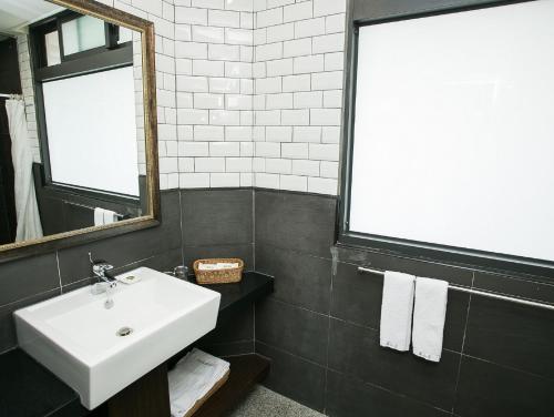 Salle de bains dans l'établissement Cloud Villa