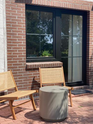Patio nebo venkovní prostory v ubytování Nordic Huus