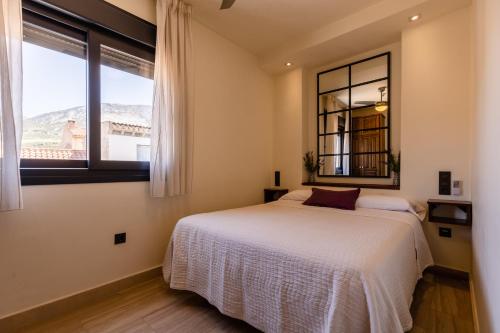 Katil atau katil-katil dalam bilik di La Casa De Almocita