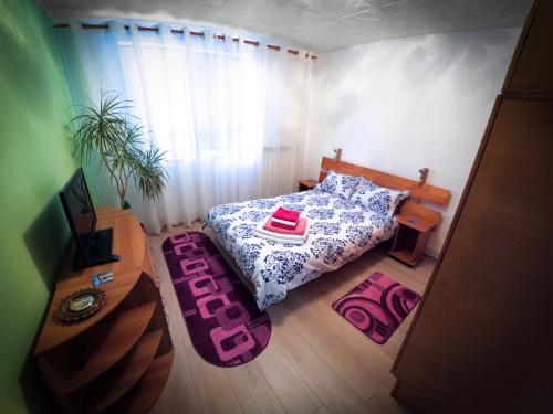 Llit o llits en una habitació de Cazare apartament Constanta