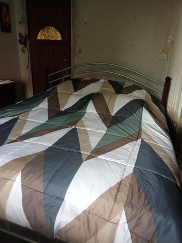 Postel nebo postele na pokoji v ubytování greenpark