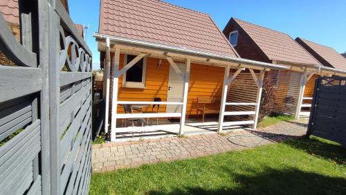 Piętrowe DOMKI KLIF 6os,Duże tarasy Dzika plaża Łąka Bociek Cisza Szlaki rowerowe Pieski 25zldzien