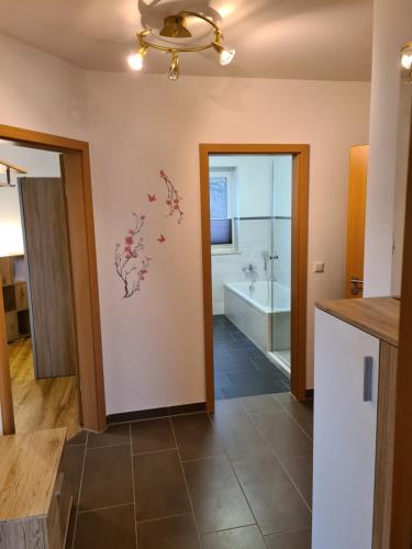 Köök või kööginurk majutusasutuses FeWo Brombachsee - Sonnentag Süd