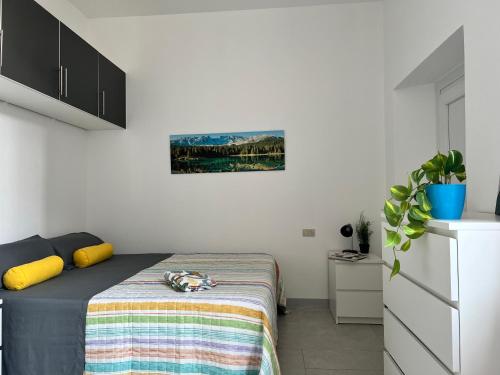 Postel nebo postele na pokoji v ubytování Bnbook Cascina Crennese