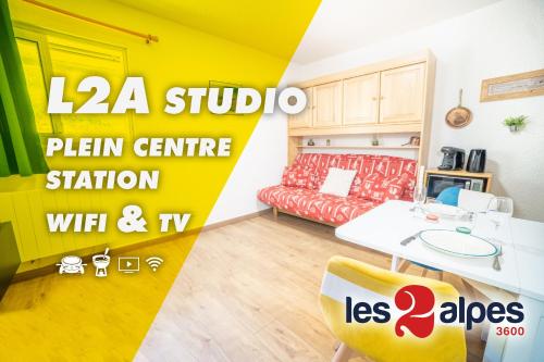 Les 2 Alpes - PIED DES PISTES - PLEIN CENTRE DE LA STATION au calme