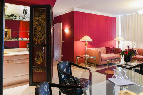 Posezení v ubytování Hotel Bamberger Hof Bellevue