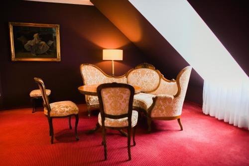 Posezení v ubytování Hotel Bamberger Hof Bellevue