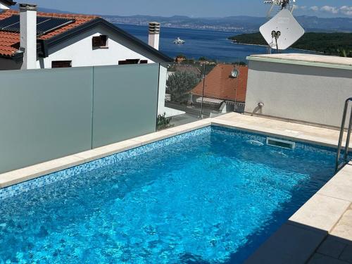 Apartment Santorini Krk with private pool