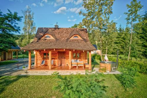 Taman di luar Beskidzka Przystań