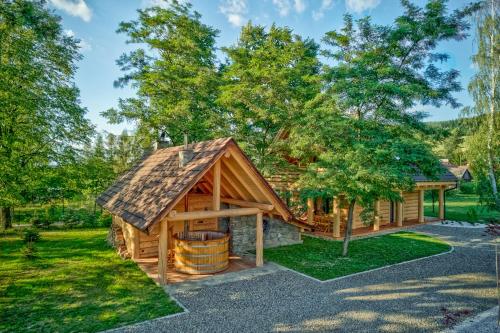 Taman di luar Beskidzka Przystań