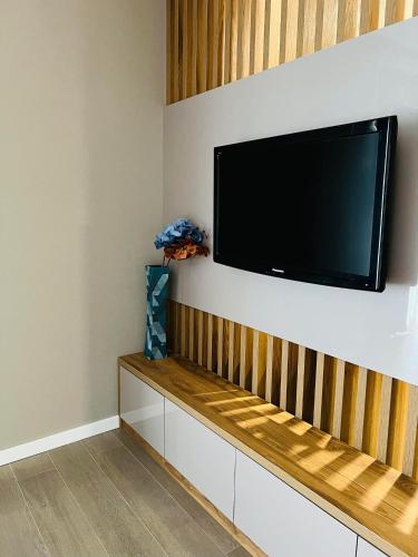 TV a/nebo společenská místnost v ubytování Uptown