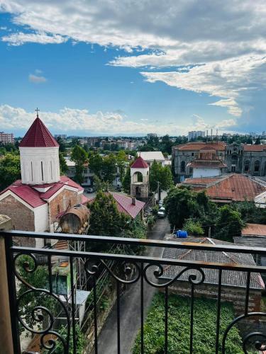 Balkón nebo terasa v ubytování Uptown
