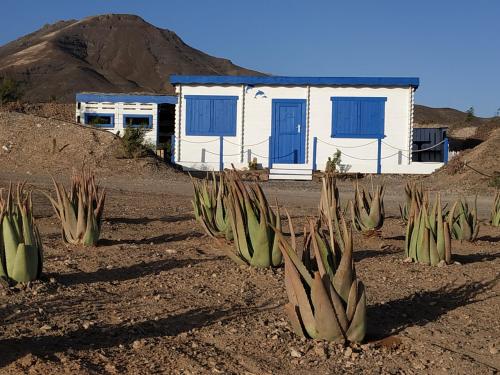 Uma praia perto da casa de temporada