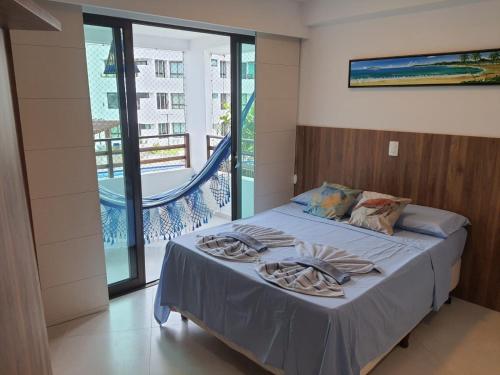 Легло или легла в стая в Maui Beach Residence, apartamento à beira-mar em Tamandaré-PE