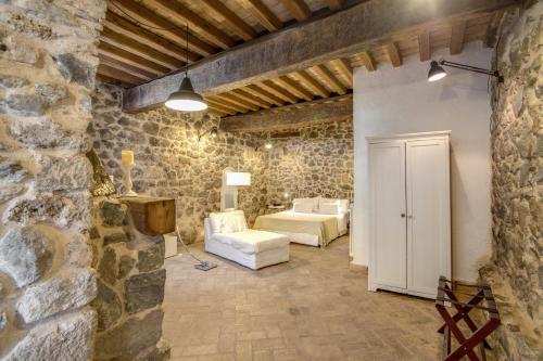 Koupelna v ubytování Hotel Borgo Vistalago